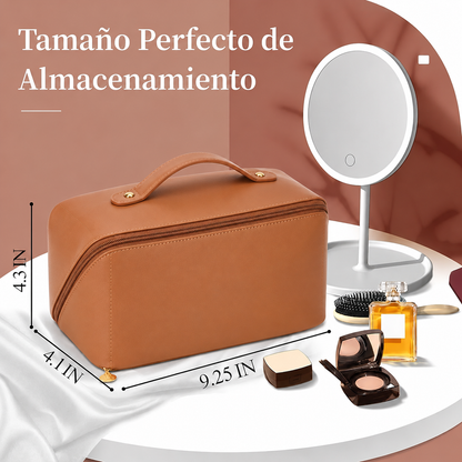 🔥¡PROMOCIONES DE AGOSTO YA DISPONIBLES! BOLSA COSMETIQUERA DE VIAJE | NECESER DE VIAJE IMPERMEABLE👜☀️