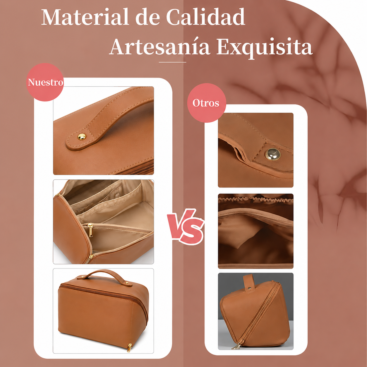 🔥¡PROMOCIONES DE AGOSTO YA DISPONIBLES! BOLSA COSMETIQUERA DE VIAJE | NECESER DE VIAJE IMPERMEABLE👜☀️
