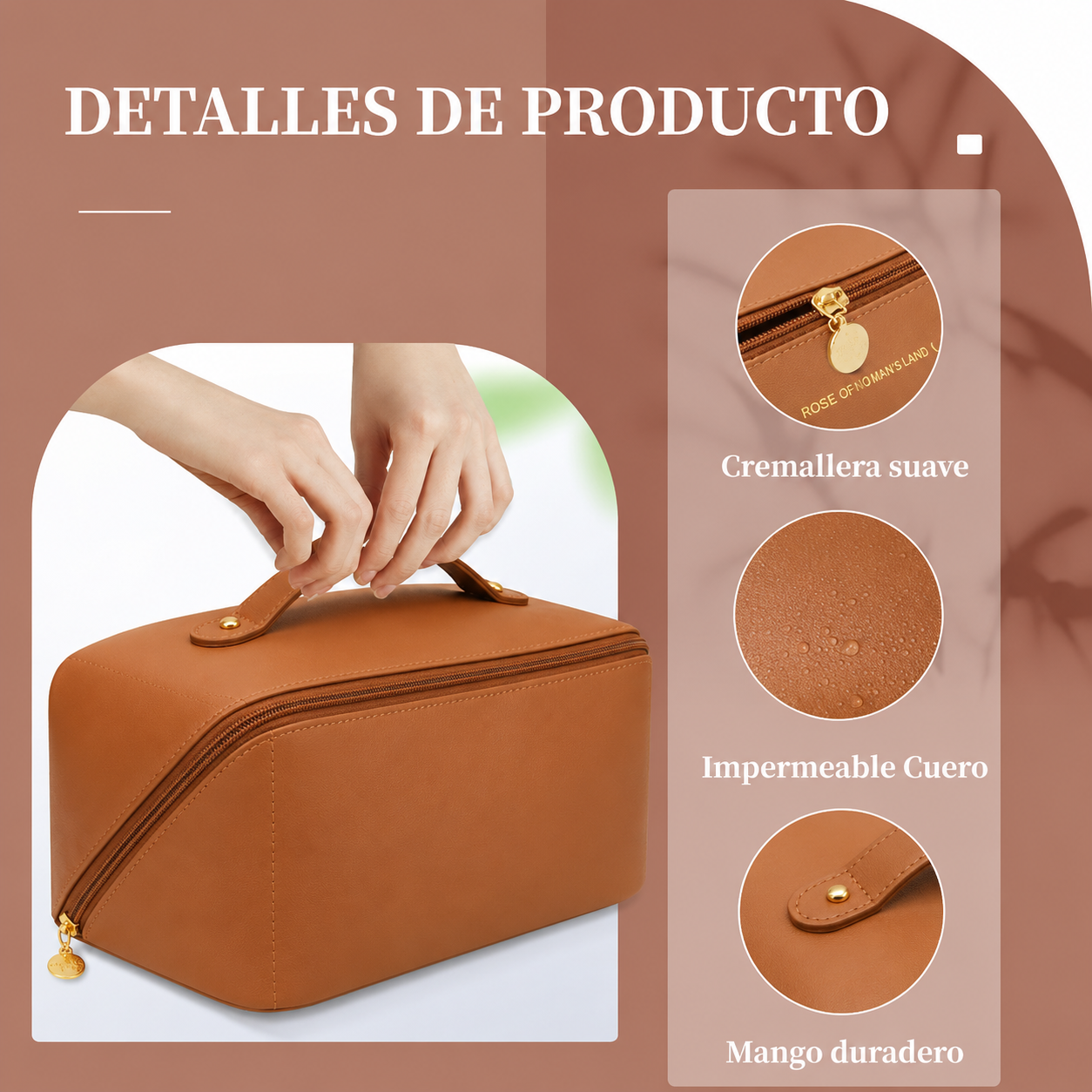 🔥¡PROMOCIONES DE AGOSTO YA DISPONIBLES! BOLSA COSMETIQUERA DE VIAJE | NECESER DE VIAJE IMPERMEABLE👜☀️